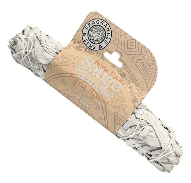 Sauge Blanche Californie emballage carton fagot 90-100g 22cm