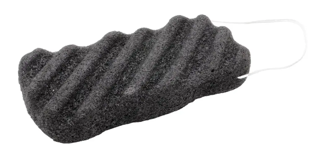 Eponge Konjac Charbon de Bambou 11cm