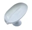 Porte Savon Plastique Ventouse 13cm