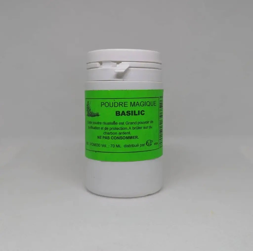 BASILIC - Poudre magique - Sachet