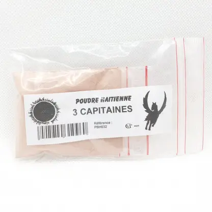 3 CAPITAINES - Poudre Haïtienne- Sachet