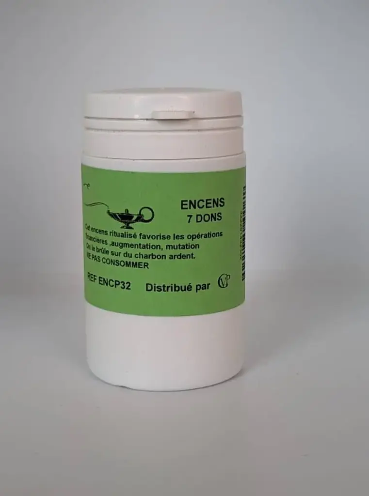 Sept dons | Encens brut 