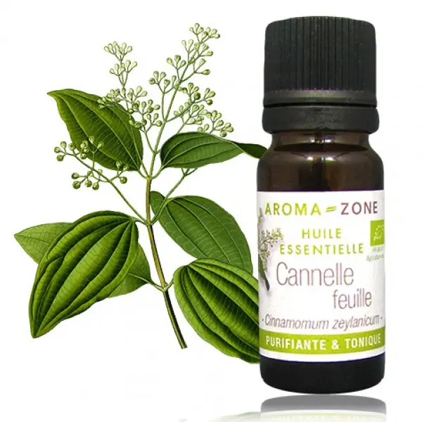Huile essentielle Cannelle de Ceylan feuilles BIO 