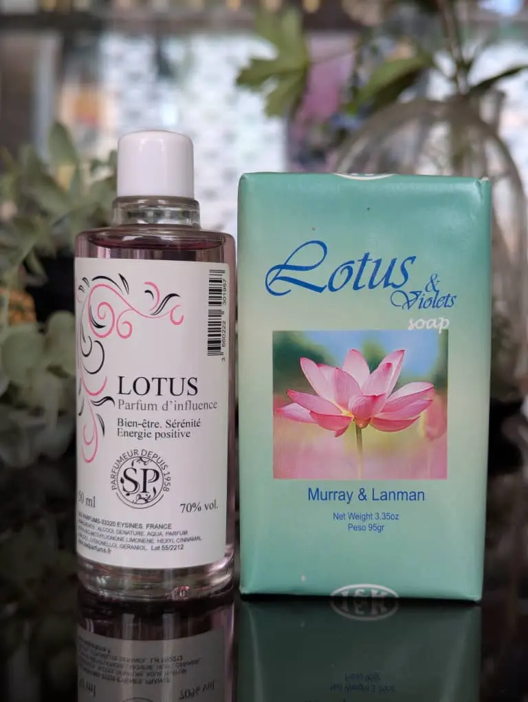 Parfum Lotus 50ml + Savon Lotus 95 gr 