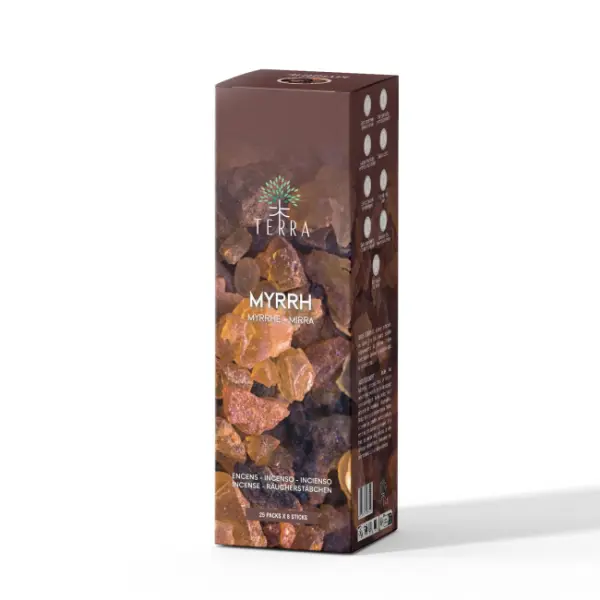Encens bâtons Terra myrrhe