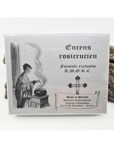 Encens Rosicrucien à la Rose et au Santal