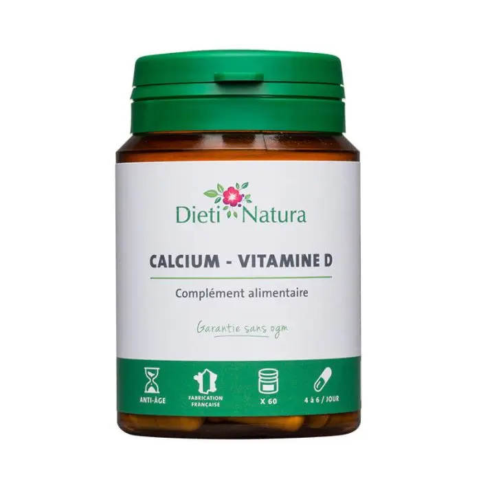  Calcium - Vitamine D Pour des os solides