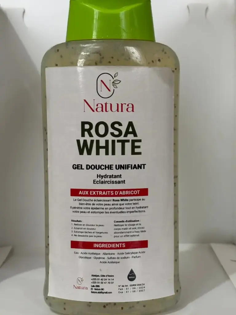 Gel douche Rosa White 500 ml 