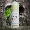 Bougie en verre Obatala