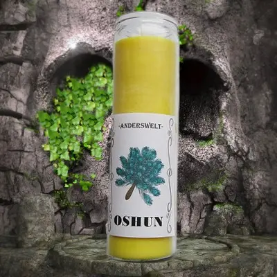 Bougie en verre Oshun