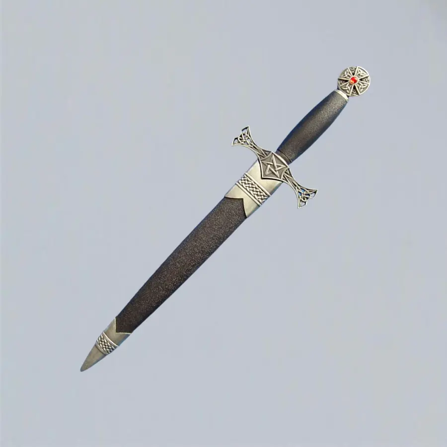 Athame Pentagramme Celtic