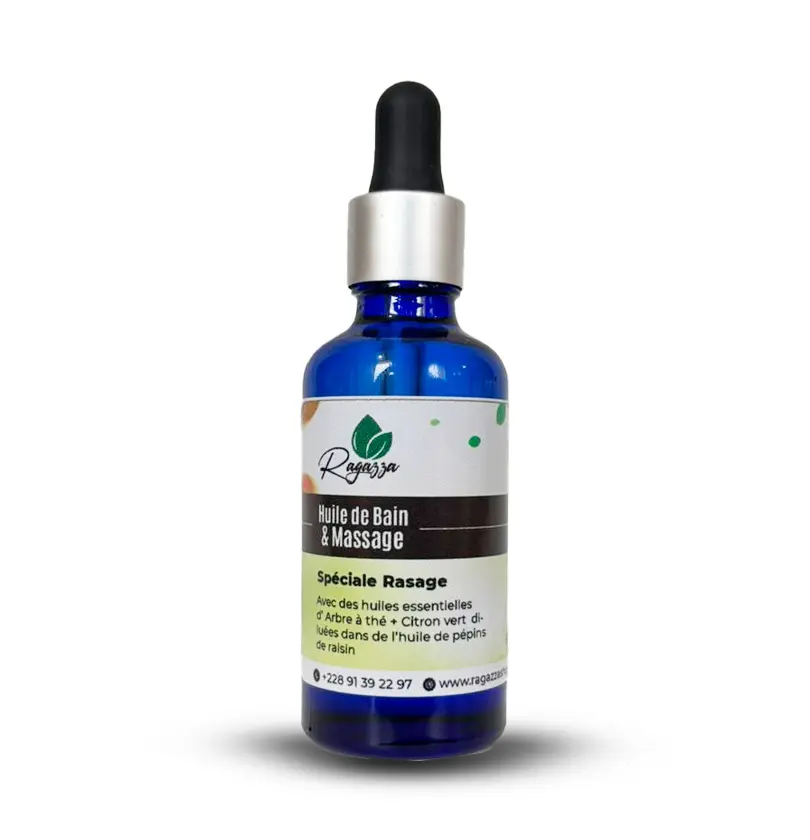 Huile de massage - Spéciale Rasage 50 ml 