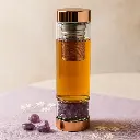 Bouteille infuseur à thés - Jaspe rouge