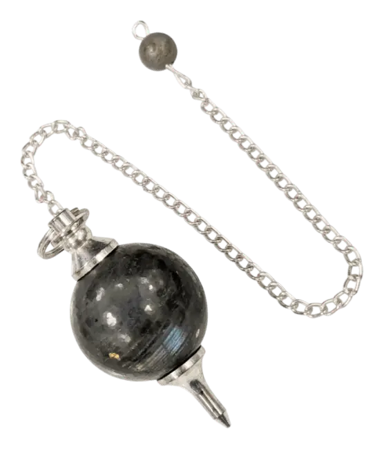 Pendule Sphère Labradorite 4cm