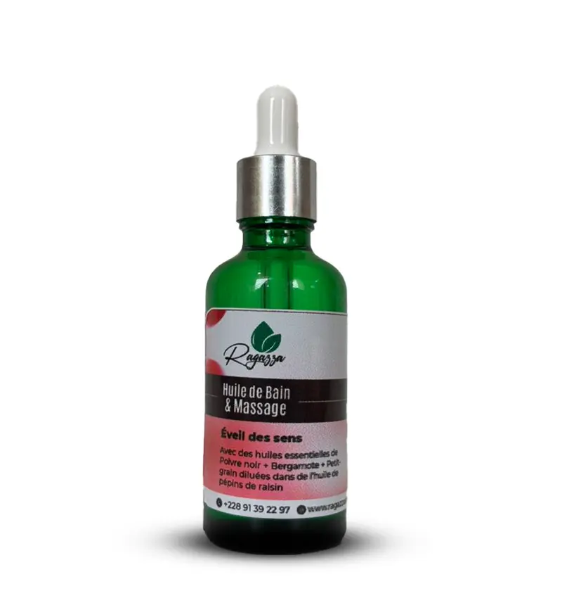Huile de Massage – Éveil des Sens 50 ml