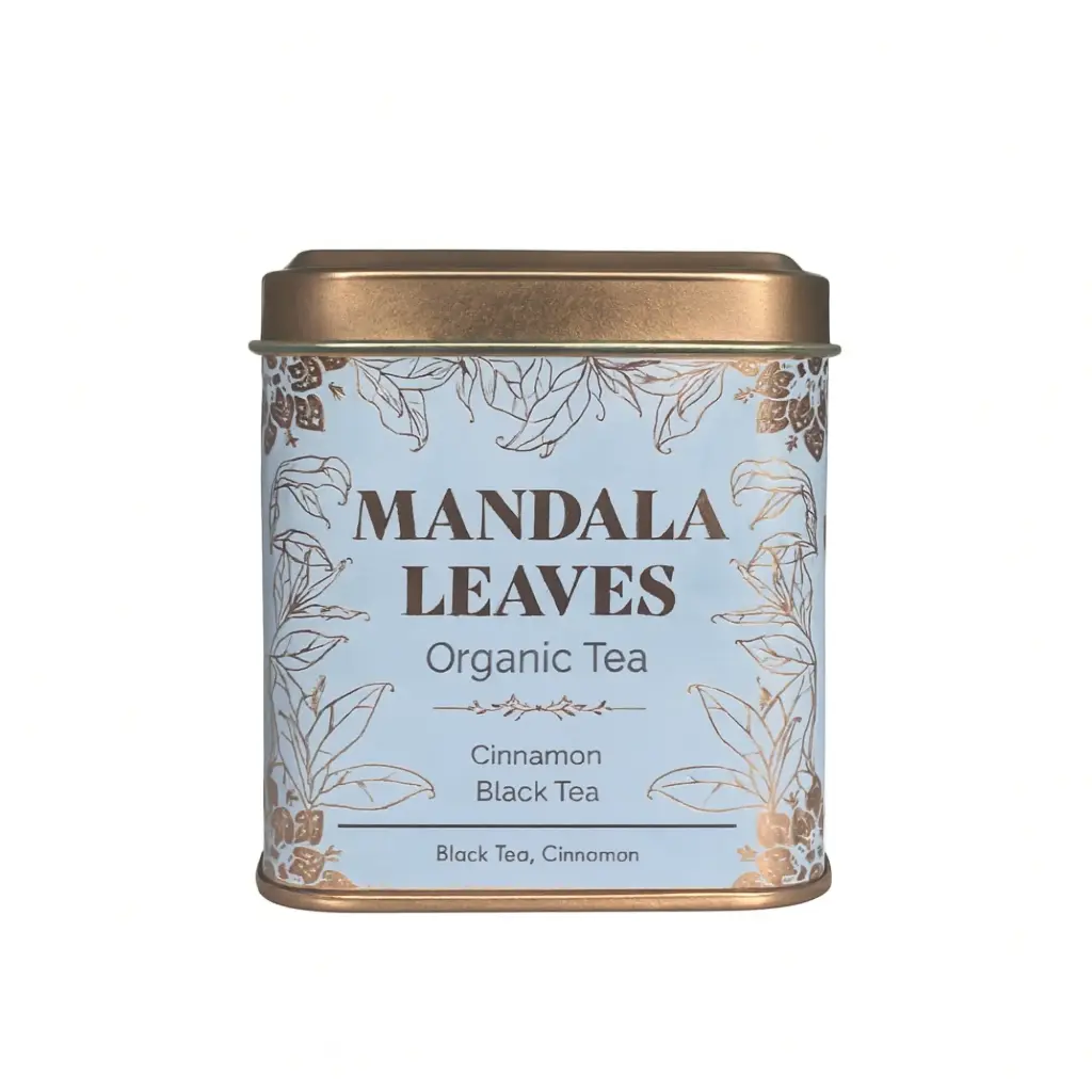 Boîte 50g Thé Noir Bio à la Cannelle 