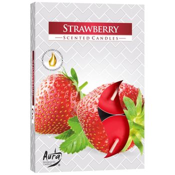 Bougies Chauffe Plat Parfumées - Fraise