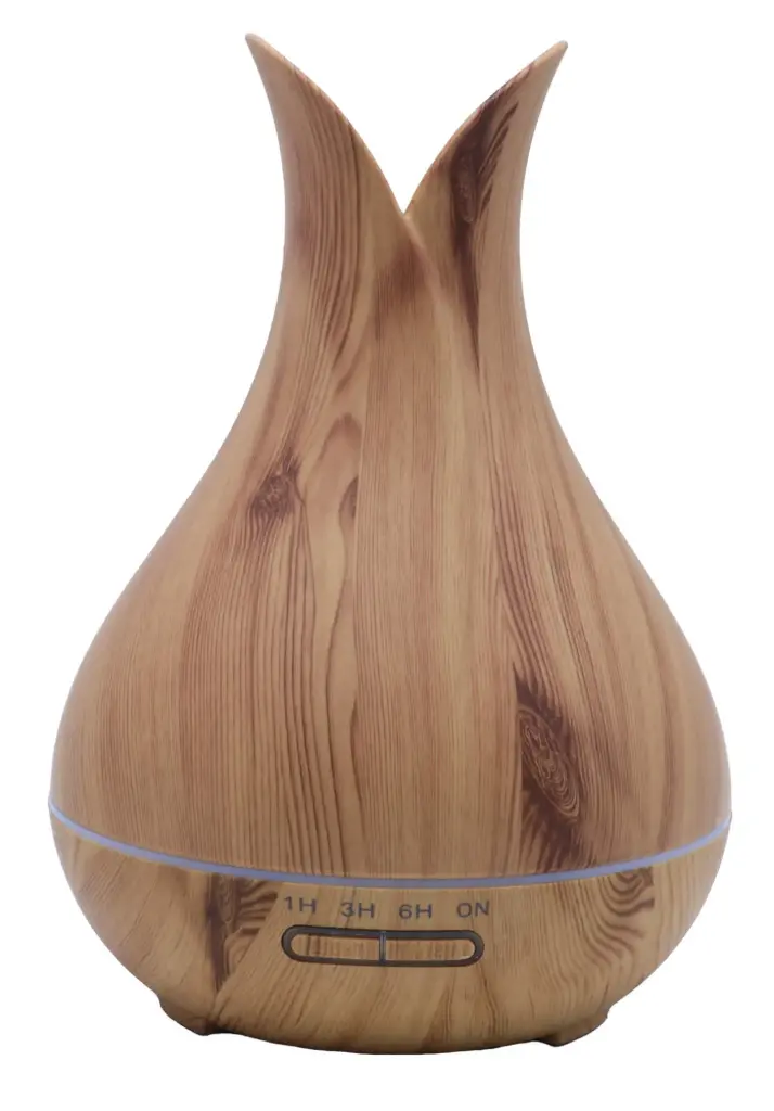 Diffuseur HE Vase Bois 19cm
