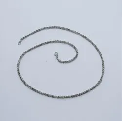Collier en acier inoxydable chaîne de blé