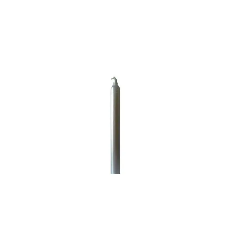 Bougie Teintée  - Argent - 1pcs
