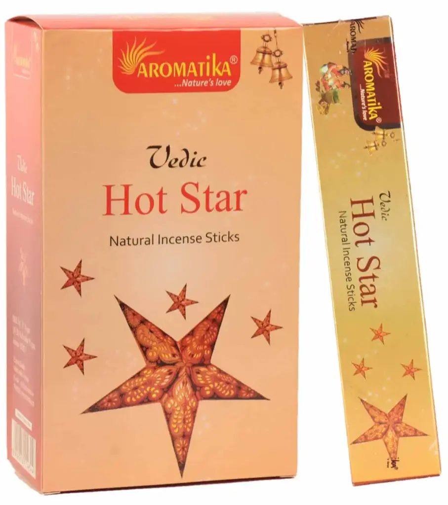 MASALA VEDIC HOT STAR (Bonne Etoile) 15g – Parfum : Lys