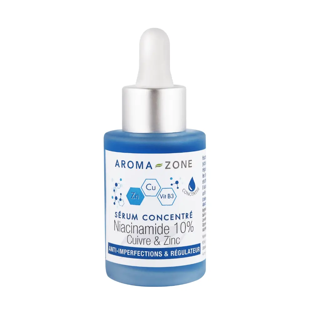 Sérum concentré Niacinamide 10%, Cuivre & Zinc 
