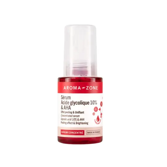 Sérum concentré Acide glycolique 10% & AHA 