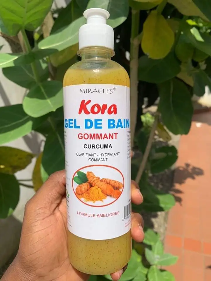 Gel de Bain Gommant au Curcuma