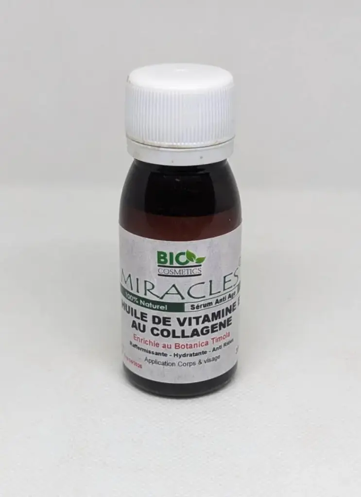 HUILE DE VITAMINE E AU COLLAGENE