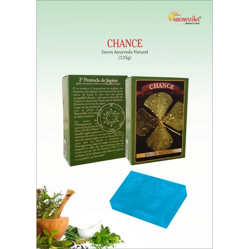   SAVON CHANCE "AROMATIKA" 125G