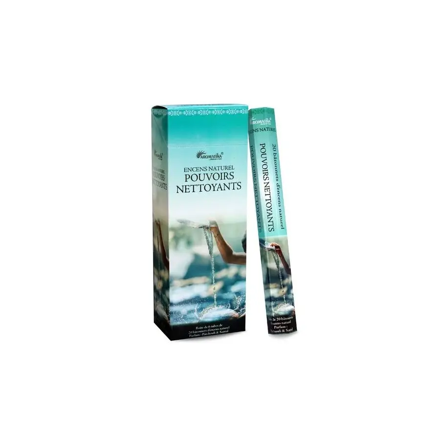Encens Pouvoirs Nettoyants Aromatika Hexa