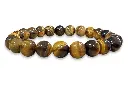 Bracelet Œil de Tigre A perles 8mm
