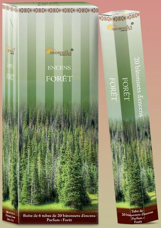   Encens Aromatika forêt Hexa