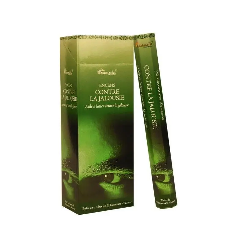 Encens Aromatika Contre La Jalousie Hexa (Tube de 20 Batonnets)