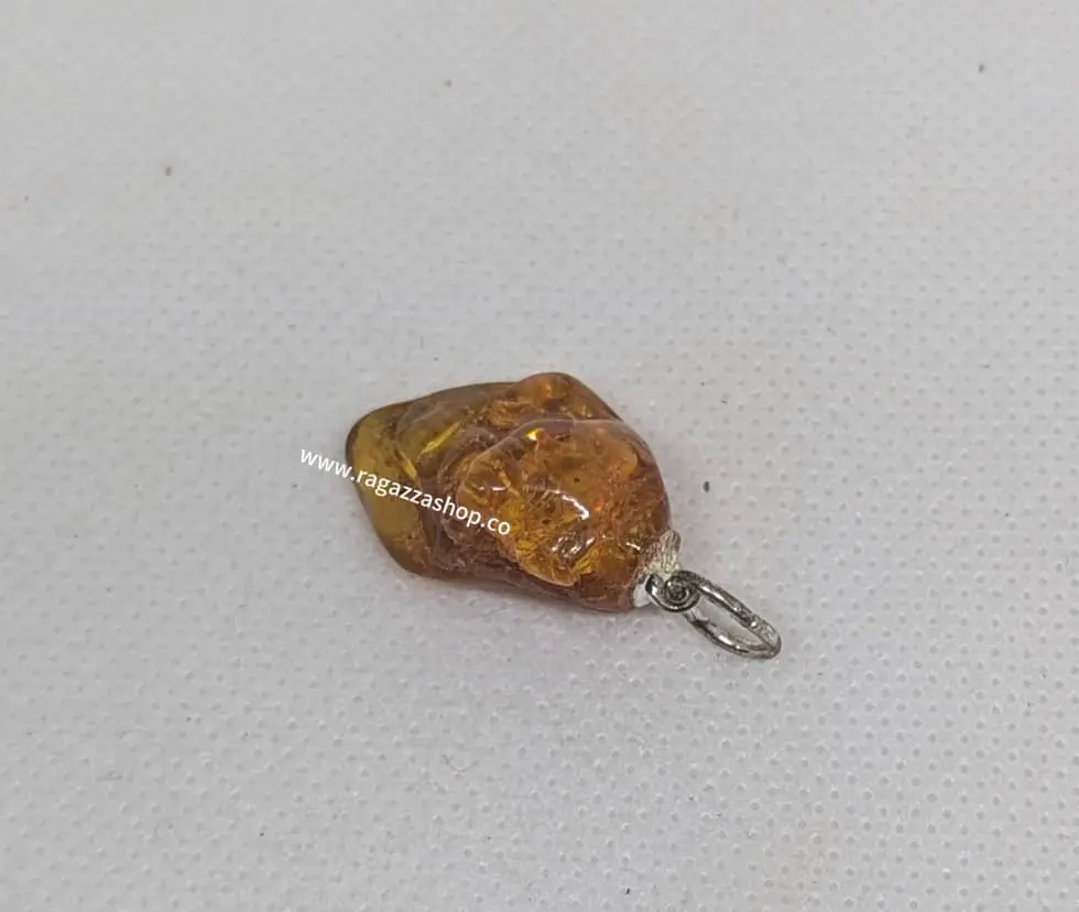 AMBRE - Pierre pendentif naturelle