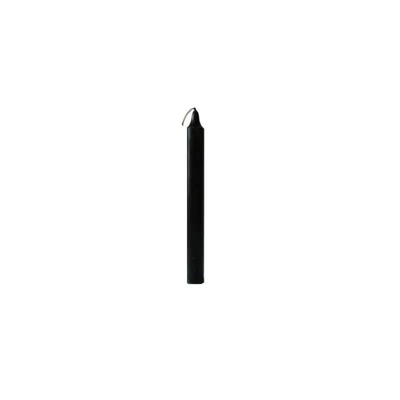 Bougie Teintée Masse -Noir-1pcs