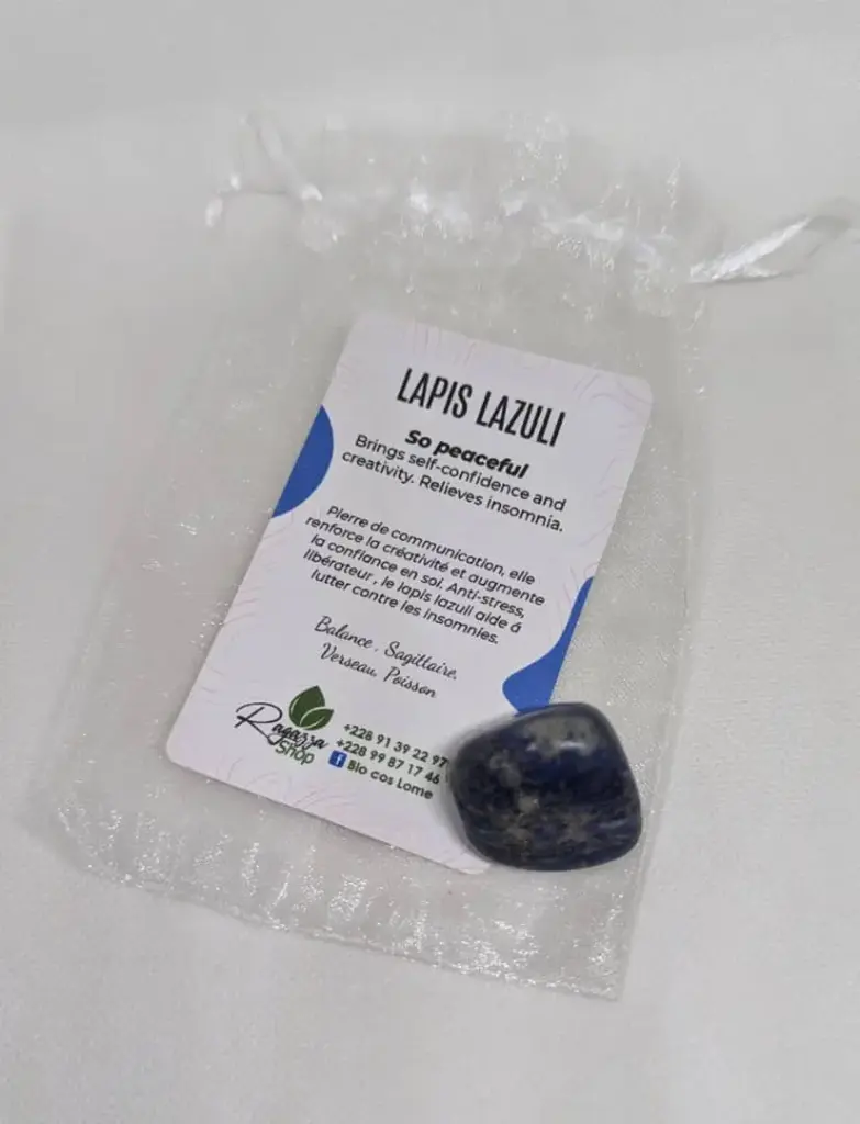 PIERRES ROULÉES LAPIS LAZULI QUALITÉ A