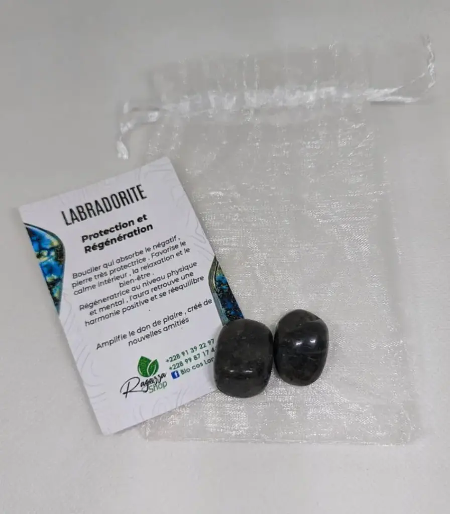  PIERRES ROULÉES LABRADORITE QUALITÉ EXTRA