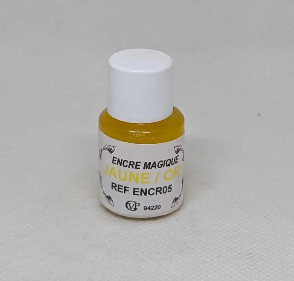 ENCRE MAGIQUE JAUNE OR 