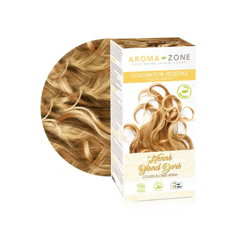 Coloration Végétale Henné Blond Doré