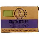 Savon d'alep alepeo sel de la mer morte 8% 100g