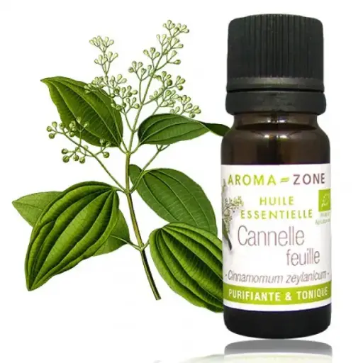 Huile essentielle Cannelle de Ceylan feuilles BIO 