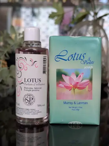 Parfum Lotus 50ml + Savon Lotus 95 gr 