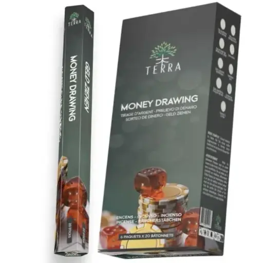 Encens Terra money drawing hexa sans charbon