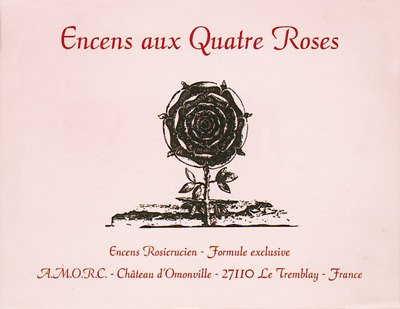  Encens rosicrucien aux quatre roses (24 cubes) 