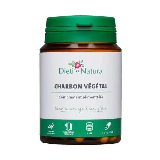  Charbon végétal activé -Confort digestif