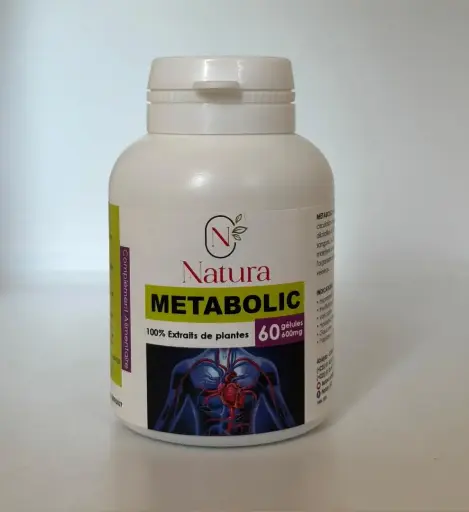 METABOLIC 60 gélules 600 mg