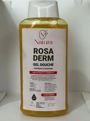 Gel douche Rosa Derm 500 ml 