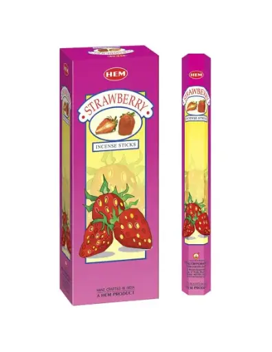 Encens Fraise 20 grs Hexa Hem