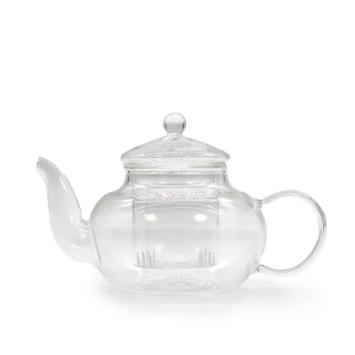 Théière en verre avec infuseur - Perle Ronde - 400 ml 